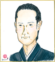 大倉正之助イラスト