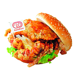 丸ごと!!カニバーガー　スイートチリソース