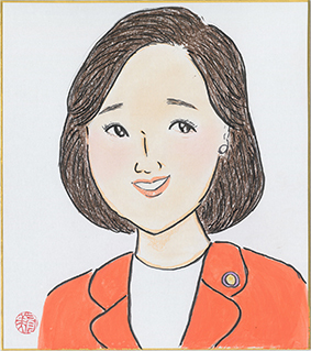 自見はなこ イラスト