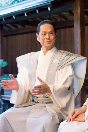 大倉正之助（能楽師　囃子方大倉流大鼓）