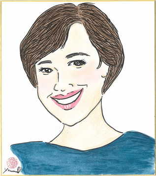 青木さやかイラスト