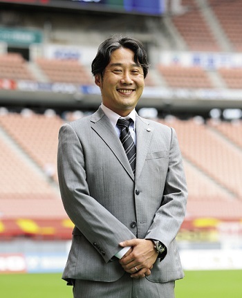 名古屋グランパスエイト専務取締役・清水克洋