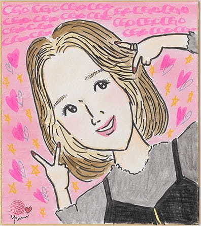 燦々　バブリーイラスト