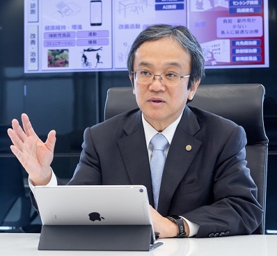 島津製作所社長・上田輝久