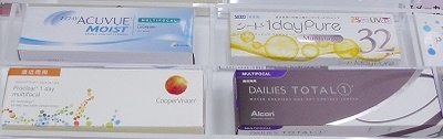 メーカー各社の使い捨てコンタクトレンズ