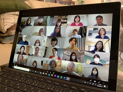 オンラインで行う全社朝礼