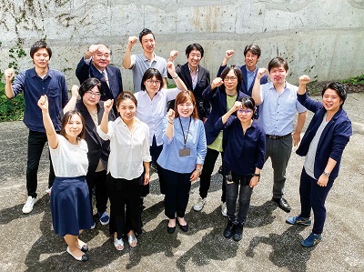 少数精鋭の社員はやる気に満ちている