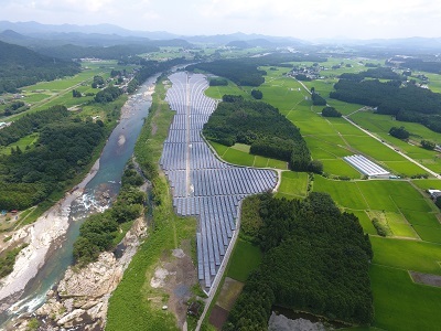 大和エナジー・インフラが手掛けた日光市高徳太陽光発電所