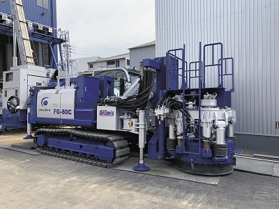 専門技術の粋を極めた杭打機