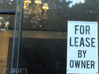 閉店したNY市マンハッタンのステーキハウス店