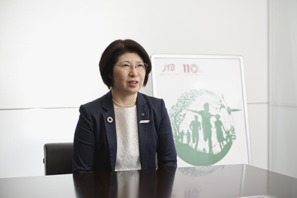 西松千鶴子・JTB