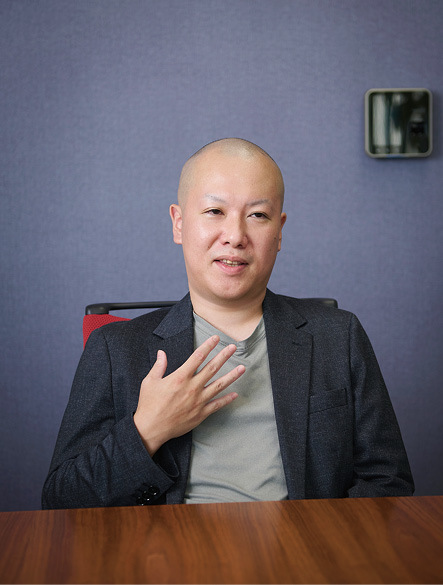 グループリーダーの関口洋史氏。成長を実感し、新たなリーダーを育てる役割も果たす。