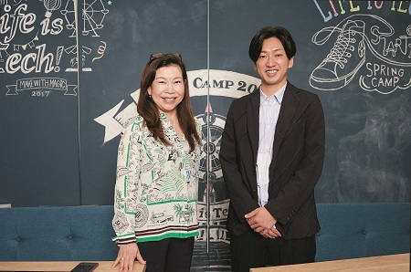 佐藤有美と水野雄介