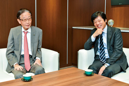 坂本孝氏と松岡真宏氏