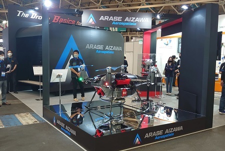 500㏄エンジン搭載ドローン「AZ-500」