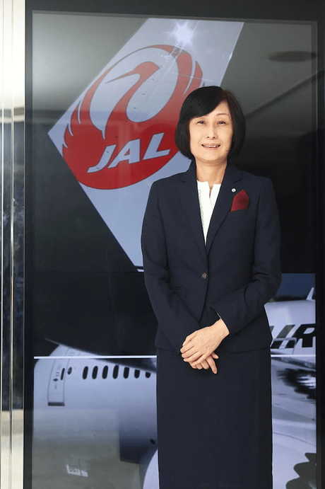 鳥取三津子　日本航空