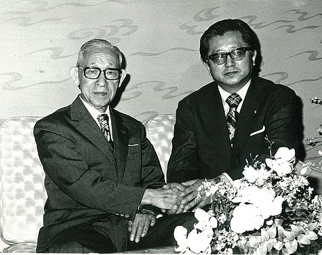 松下幸之助氏と伊藤淳二氏