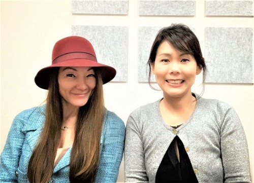 マキ・コニクソン氏とイゲット千恵子氏