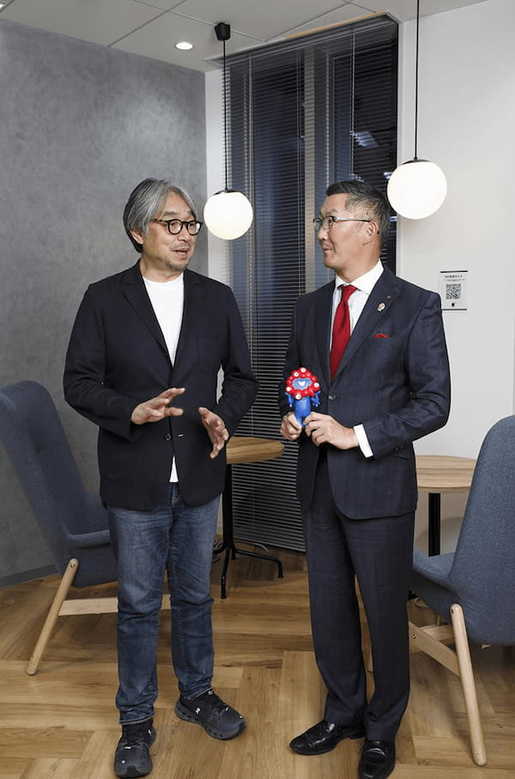 中井貫二　千房ホールディングス　小山薫堂対談