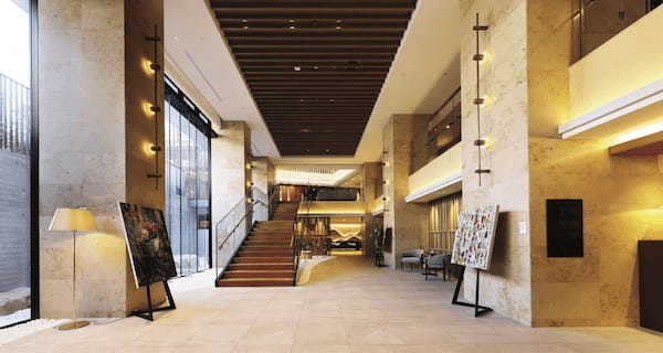 チャームプレミアグラン御殿山弐番館のエントランス