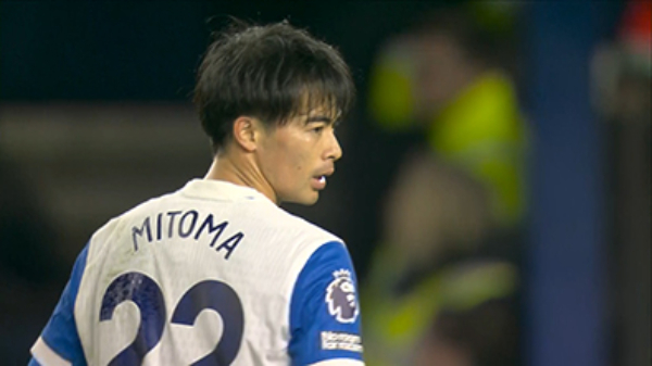 Mitoma©The Football Association Premier League Limited