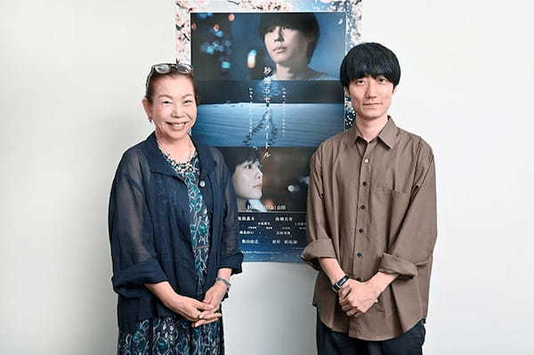 「『秒速5センチメートル』全国東宝系にて公開中。 大人こそ見てもらいたい作品です」（佐藤）