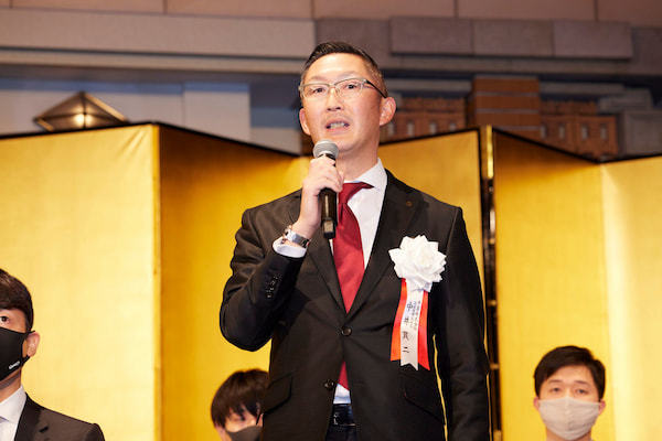 社会貢献賞　中井貫二　千房社長