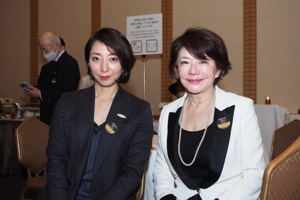 小倉祥子 銀座テーラーグループ社長、鰐渕美恵子 銀座テーラーグループ会長