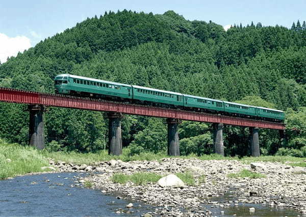 JR九州　豊後中川ー豊後三芳72系ゆふ森Ⅱ