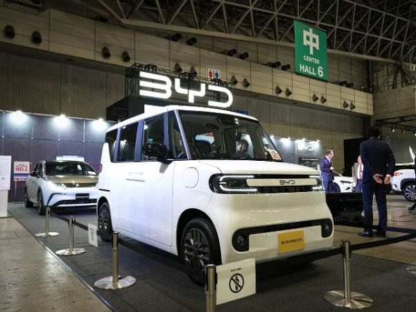 去年初お披露目された軽EV「ラッコ」（提供：BYD Japan）