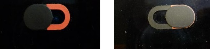 筆者撮影、左が空いた状態、右が閉めた状態