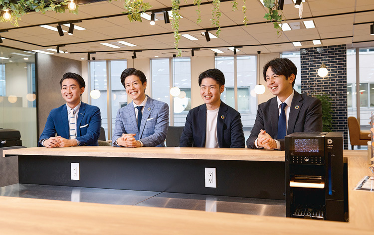 昨春に初めて新卒採用を実施。既に貴重な戦力になっている